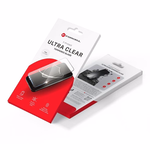 Forcell itin skaidrus apsauginis stiklas – Xiaomi Redmi 12 / Redmi 13, juodas