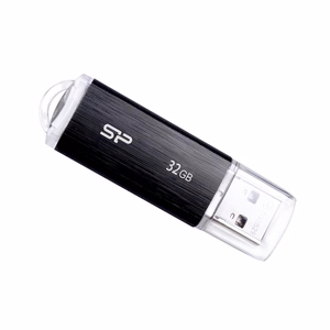 Silicon Power Ultima U02 USB atmintinė 32 GB USB Type-A 2.0 juoda
