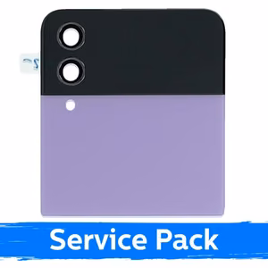 LCD Display Compatible with Samsung F721 Z Flip4 (OUTER) with Frame / Bora Purple / (Service Pack)
