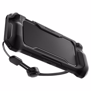 Spigen Rugged Armor dėklas Nintendo Switch 2 – matinis juodas