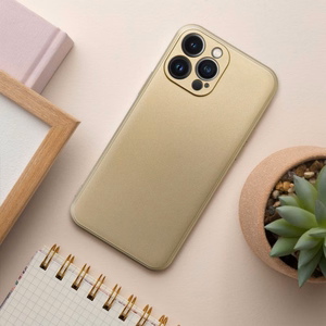 Чехол для iPhone 14 Pro Metallic золотой