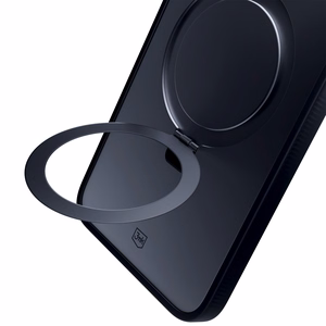 3mk Smoke Чехол Mag&Stand для Apple iPhone 14 Plus - чёрный