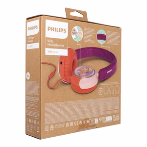 Laisvų rankų įranga Philips for children (TAK2000MP) 3,5mm violetinės
