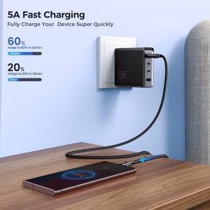 Joyroom Pioneer Series SA31-CC5 кабель USB-C USB-C 240W 1.2м - чёрный