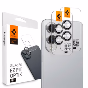 Spigen Optik Pro GLAS.TR "Ez Fit" 2 шт. крышка камеры для Samsung Galaxy S25 Edge - чёрный