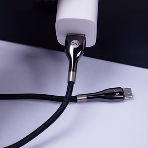 Forever Sleek кабель USB - USB-C 1,0 m 3A чёрный