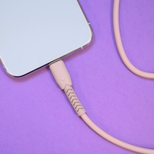 Maxlife MXUC-04 kabelis USB - USB-C 1,0 m 3A rožinis