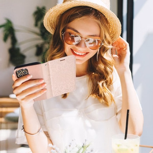 MEZZO Dėklas telefonui SAMSUNG A22 5G mandala rožinis auksas