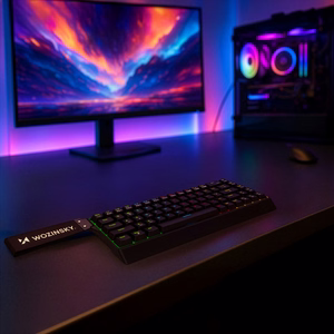 "Wozinsky" WKGP-1165 mechaninė žaidimų klaviatūra su RGB apšvietimu - juoda