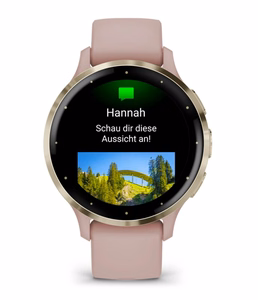 Garmin Venu 3S išmanusis laikrodis rožinis/auksinis