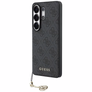 Guess чехол 4G Classic Logo Charm MagSafe для Samsung Galaxy S26 Ultra чёрный