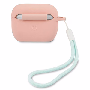Guess GUACAPLSVSPG AirPods Pro чехол розово-зелёный/розово-зелёный Silicone Vintage