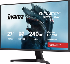 iiyama G-MASTER G2771HSU-B1 kompiuterio monitorius 68.6 cm (27") 1920 x 1080 pikselių Full HD juodas