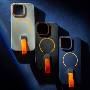 Loop Thin Mag dėklas for iPhone 17 6,3" pilkas