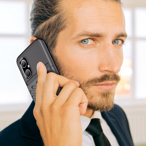 Thunder Case Xiaomi Poco M4 5G силиконовый бронированный чехол чёрный