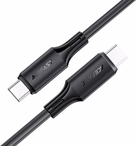 USB laidas Acefast C17-03 USB-C į USB-C 1.2m juodas