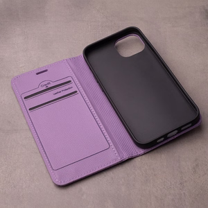 Smart Caro dėklas telefonui Samsung Galaxy A16 4G / A16 5G violetinis