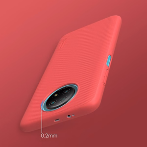 Nillkin Super Frosted Shield усиленный чехол для Xiaomi Redmi Note 9T 5G чёрный