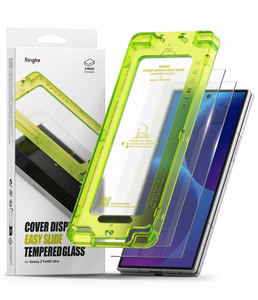Ringke Cover Display Pro grūdintas apsauginis stiklas, skirtas „Samsung Galaxy Z Fold 8 Ultra“, 2 vnt.