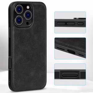 Telefono dėklas X-Level Earl III Collection skirtas Apple iPhone 16 Pro juodas