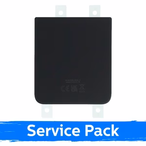 Back Cover Compatible With Samsung F721 Z Flip4 / Graphite / (Service Pack)