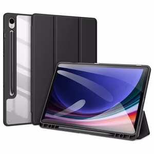 Dėklas Dux Ducis Toby Samsung X520/X526 Tab S10 FE/X710/X716 Tab S9/X510/X516 Tab S9 FE juodas