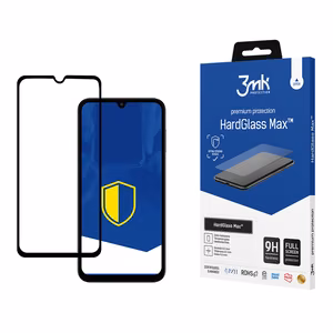 Усиленное закалённое стекло 3mk HardGlass Max чёрный для Samsung Galaxy M15 5G
