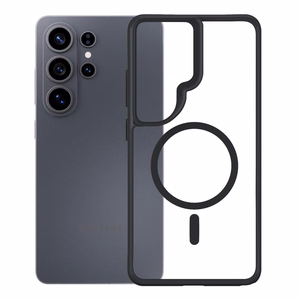 3mk Satin Armor MagCase для Samsung Galaxy S26 Ultra - прозрачный чёрный
