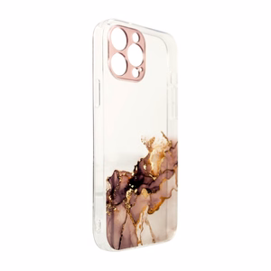 Marble Case для Xiaomi Redmi Note 11 гелевая крышка мрамор коричневый