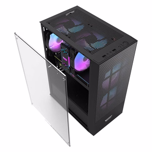 Darkflash A290 kompiuterio korpusas (juodas) + 3 ventiliatoriai