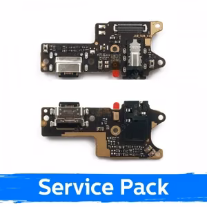 Разъём зарядки для Xiaomi Redmi 9 с шлейфом / Plata (Service Pack)