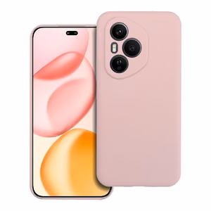 Silikoninis dėklas 2mm HONOR 400 Pro smėlio rožinis