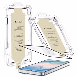 Tech-Protect Quick Set AR+ Антибликовое стекло для Samsung Galaxy S26+, чёрное