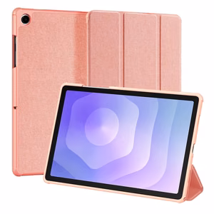Dėklas Dux Ducis Domo Samsung X210/X215/X216 Tab A9 Plus 11.0/X230/X235/X236 Tab A11 Plus 11.0 rožinis