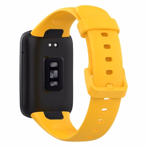 SILIKONINIS DIRŽELIS MI BAND 7 PRO/ M7 PRO (9). GELTONAS