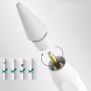 Tech-Protect Stylus Tips Apple Pencil rašikliui, 4 vnt., balti