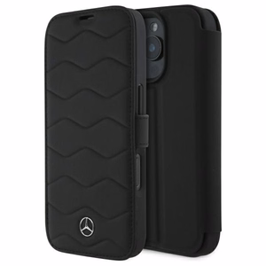 Mercedes MB Waves Odinis dėklas telefonui iPhone 16 Pro Max - juodas (m)