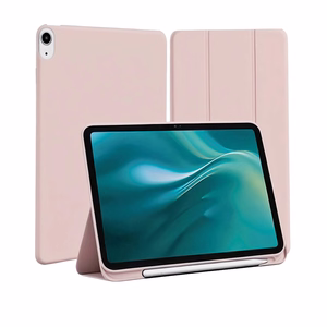 Etteri dėklas planšetei Apple iPad Air 10.9' šviesiai rožinis