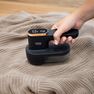 LR40 cordless fabric shaver with LED, 3 speeds, 6 blades