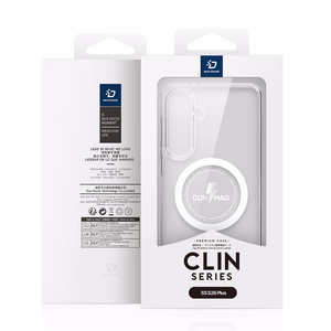 Dux Ducis Clin Mag Case Compatible with MagSafe for Samsung S26 Plus - Transparent