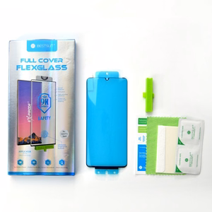 3D Edge Nano Flexi Glass Hybrid viso ekrano apsauga su rėmu skirta Xiaomi Mi 11 skaidrus