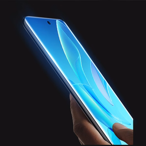 Dux Ducis lenktas grūdintas stiklas Honor 60 Pro su juodu rėmeliu