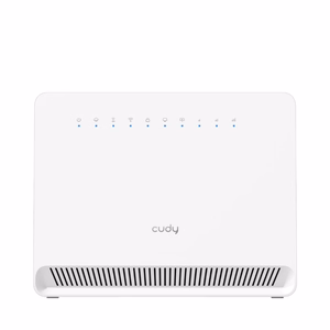 Cudy LT500E belaidis maršrutizatorius Fast Ethernet dviejų dažnių (2.4 GHz / 5 GHz) 4G baltas