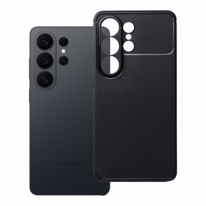 Чехол для Samsung S26 ULTRA Carbon Premium чёрный
