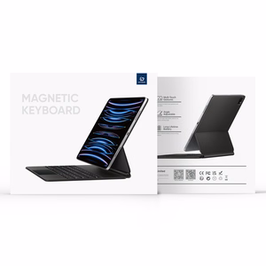 Dux Ducis Keyboard (MK Series) Case with Bluetooth Keyboard for Samsung Galaxy Tab S9+ / S8+ / S7+ - Black