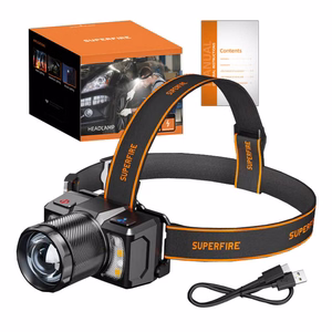 Налобный фонарь Superfire HL25, 700 лм, USB-C