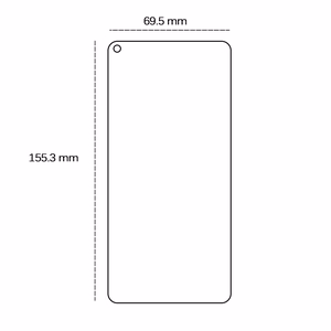 Tempered glass 2,5D for Oppo A94 5G / A95 5G / F19 Pro Plus 5G / Reno 5Z / Reno 5Z 5G
