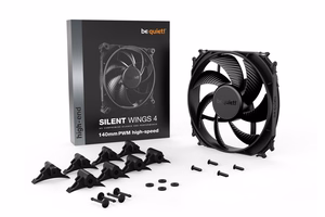 be quiet! Silent Wings 4 140mm Korpuso Ventiliatorius