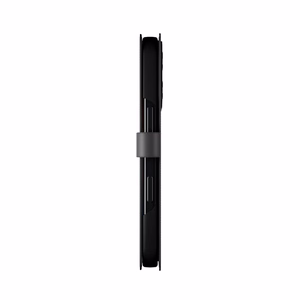Puro Wallet Magnetinis nuimamas 2in1 PU odinis dėklas su atvartu ir pinigine telefonui iPhone 16 Pro - juodas