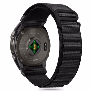 Tech-Protect Nylon Pro Ремешок Garmin Fenix 5 / 6 / 6 Pro / 7 / 8 (47MM) - чёрный